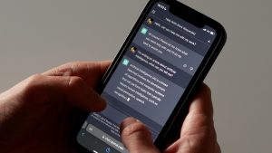 January,13,,2023:,Chatgpt,Iphone,Screen,Close-up,Of,An,Example