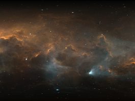 360,Degree,Interstellar,Cloud,Of,Cosmic,Dust,And,Gas.,Space,Background