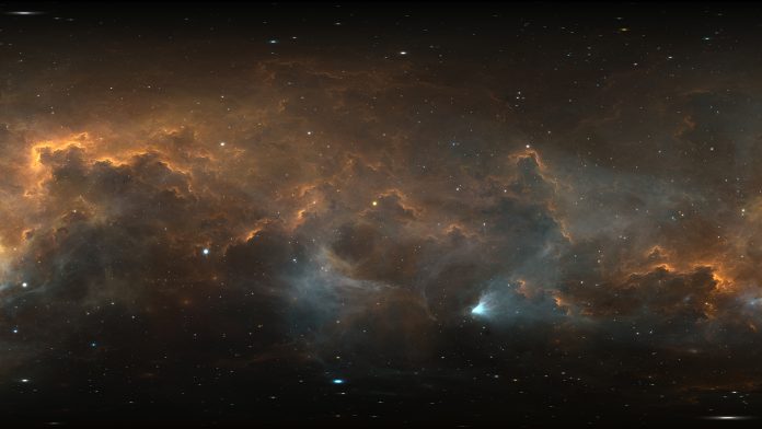 360,Degree,Interstellar,Cloud,Of,Cosmic,Dust,And,Gas.,Space,Background