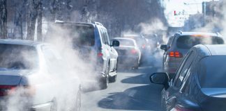 Pollution,From,The,Exhaust,Of,Cars,In,The,City,In