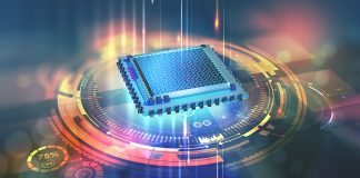 Futuristic,Cpu.,Quantum,Processor,In,The,Global,Computer,Network.,3d