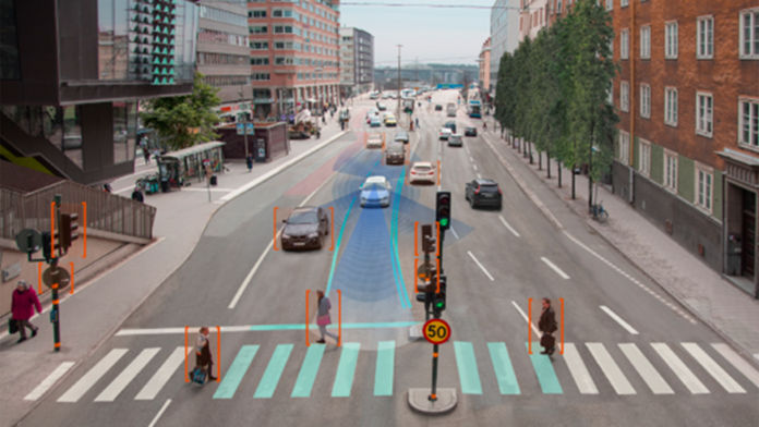 Pedestrian automatic emergency braking developed as part of the Automotive AI application in VEDLIoT