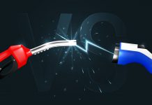 Electric,Cars,Versus,Gasoline,Cars.,Petrol,And,Electric,Filling,Stations,EV,sales