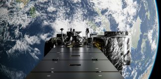 Satellite,Data,Services,Orbiting,Earth,Above,Clouds,Over,Asia,In,Space,Biodiversity,Threats