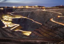 Super,Pit,In,Kalgoorlie,,Australia,Rare,Earth,Mining