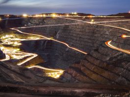 Super,Pit,In,Kalgoorlie,,Australia,Rare,Earth,Mining