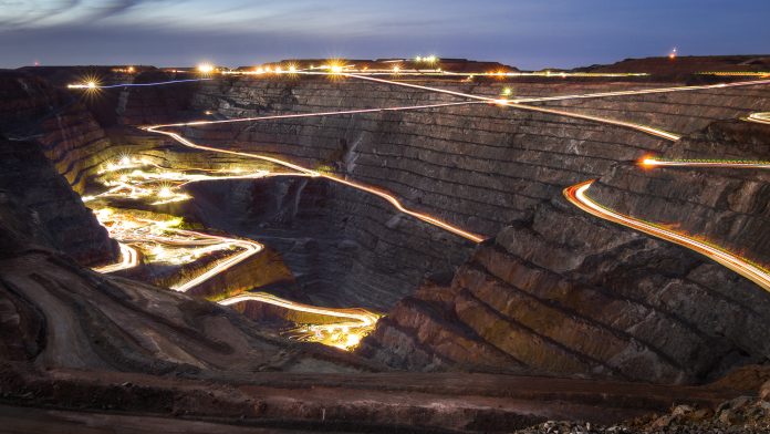 Super,Pit,In,Kalgoorlie,,Australia,Rare,Earth,Mining