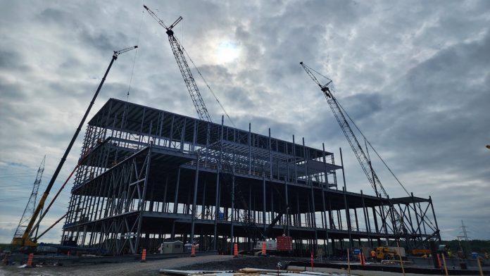 Construction of the General Motors (GM) and POSCO Chemical facility that will produce cathode active material (CAM) for GM’s Ultium batteries has begun in Bécancour, Québec's mining industry