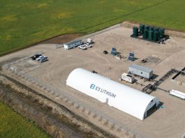 E3 Lithium's lithium pilot plant