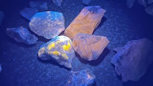 ore sorting technology, uv laser detection