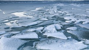 Melting,Ice,Sheets.,Markermeer,,The,Netherlands.,Ice,Sheet,Melting