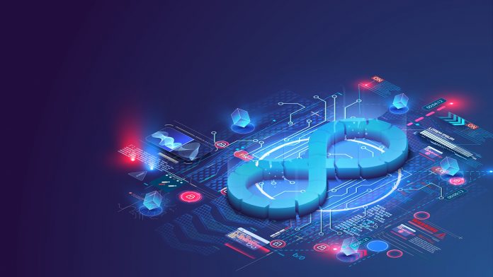 Devops,Software,Development,Operations,Infinity,Symbol.,Web,Development,Concept,In