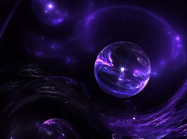 Fractal,Image,With,Soap,Bubles,Or,Deep,Space,Background.,Quantum,Neutrino,Interactions