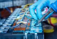 EV battery recycling plant