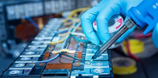 EV battery recycling plant