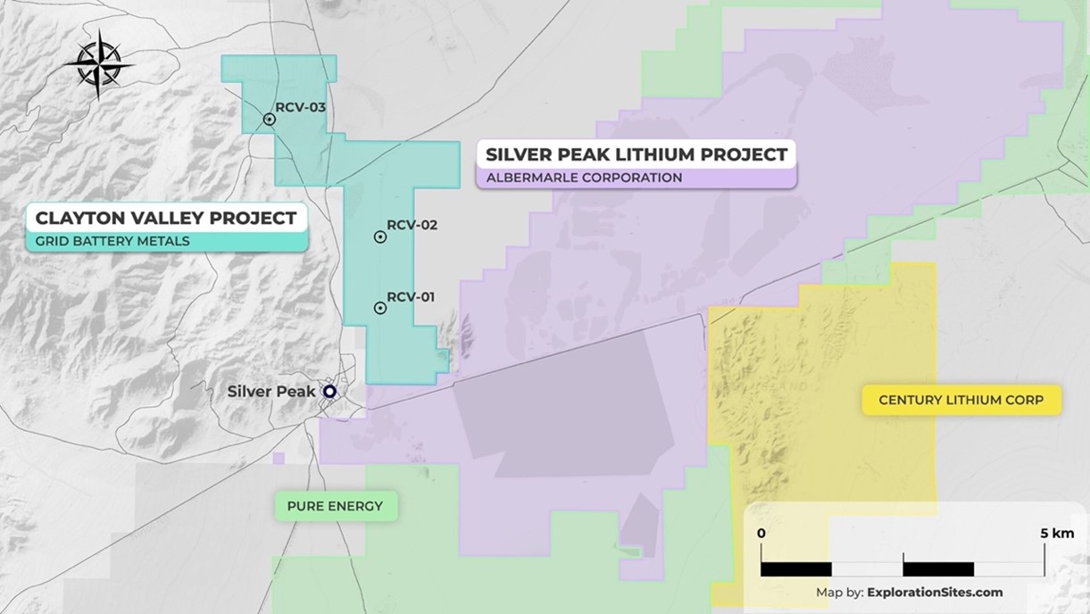 lithium properties in Nevada