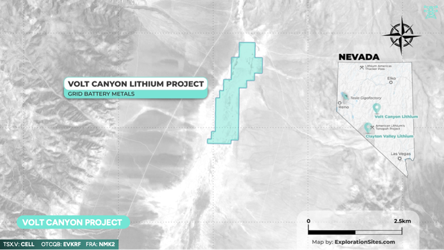 lithium properties in Nevada