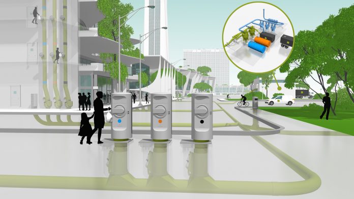 automated waste collection, envac system