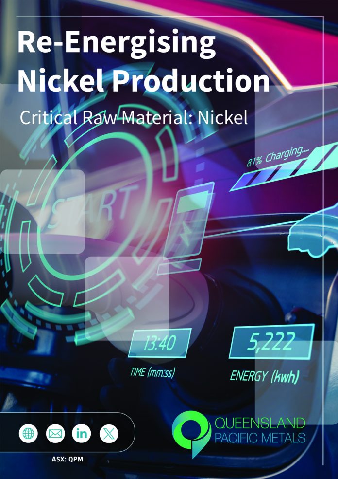 Re-energising nickel production for the EV industry Re-Energising Nickel Production