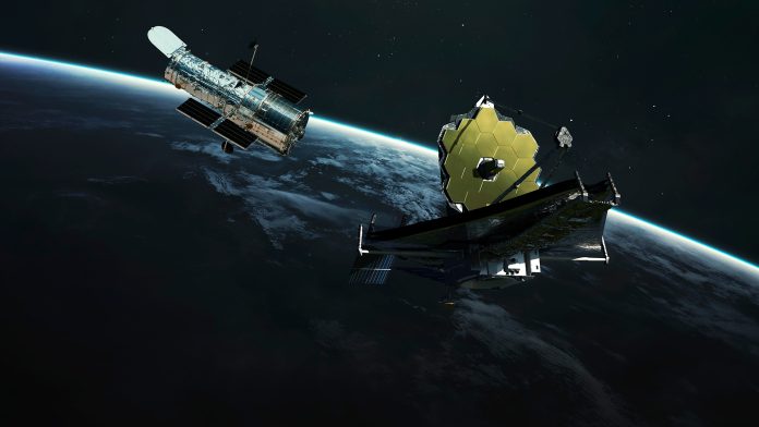 hubble and james webb, space telescope live