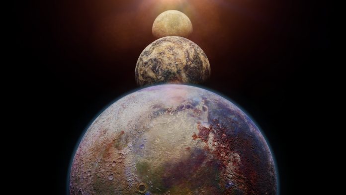 three exoplanets, super-earths