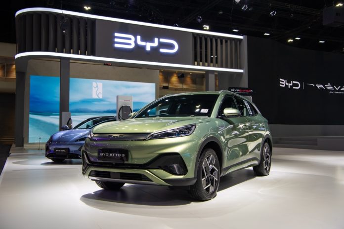 BYD to develop $1bn EV production plant in Turkey
