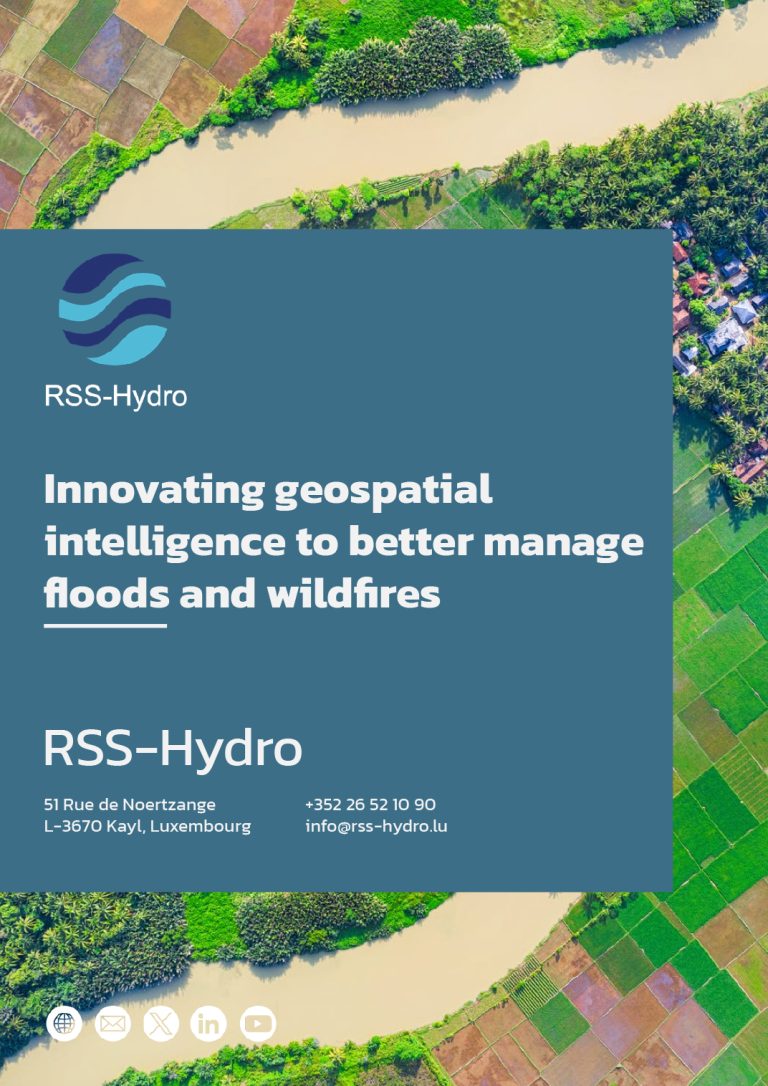RSS-Hydro: Innovating geospatial intelligence to better manage floods and wildfires