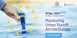 Register now for the D4RUNOFF webinar on monitoring urban water runoff across Europe