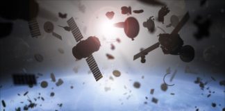 space debris, satellite communications
