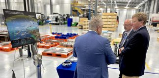 General Atomics showcases Manufacturing Center of Excellence to Mississippi Governor