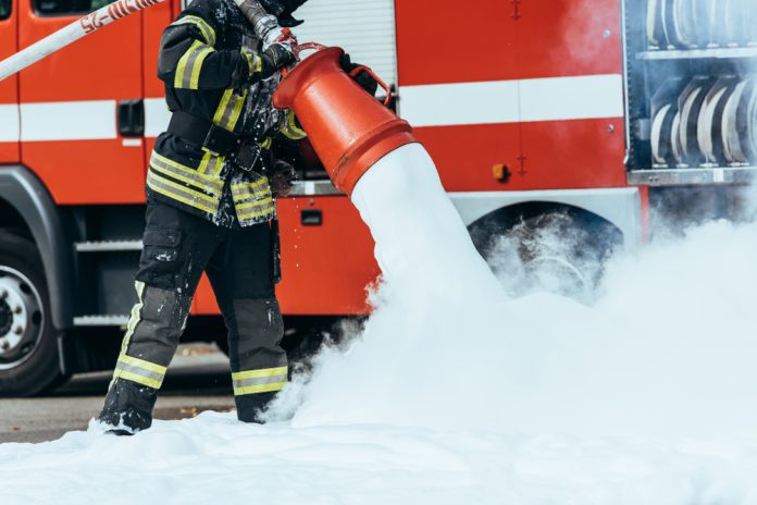 PFAS in firefighting foam