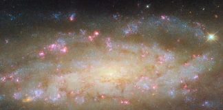 This NASA/ESA Hubble Space Telescope features the galaxy NGC 7456