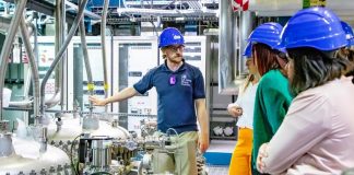 Tritium Fuel Cycle facility at UKAEA’s Culham Campus during PhD Showcase – Image credit: United Kingdom Atomic Energy Authority