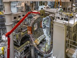 ITER reactor construction