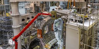 ITER reactor construction