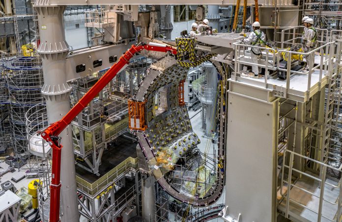 ITER reactor construction