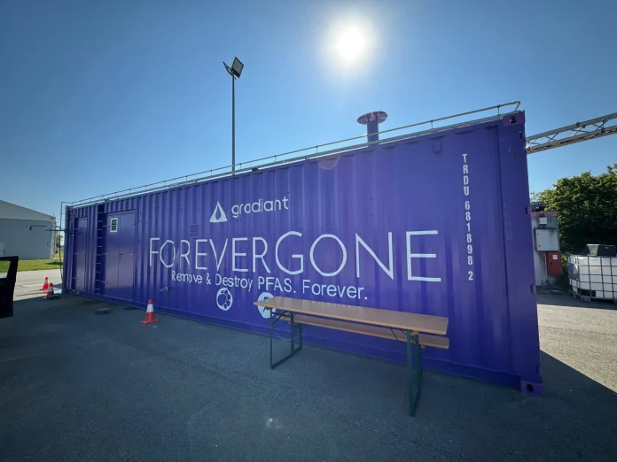 Gradiant advances PFAS destruction with ForeverGone platform