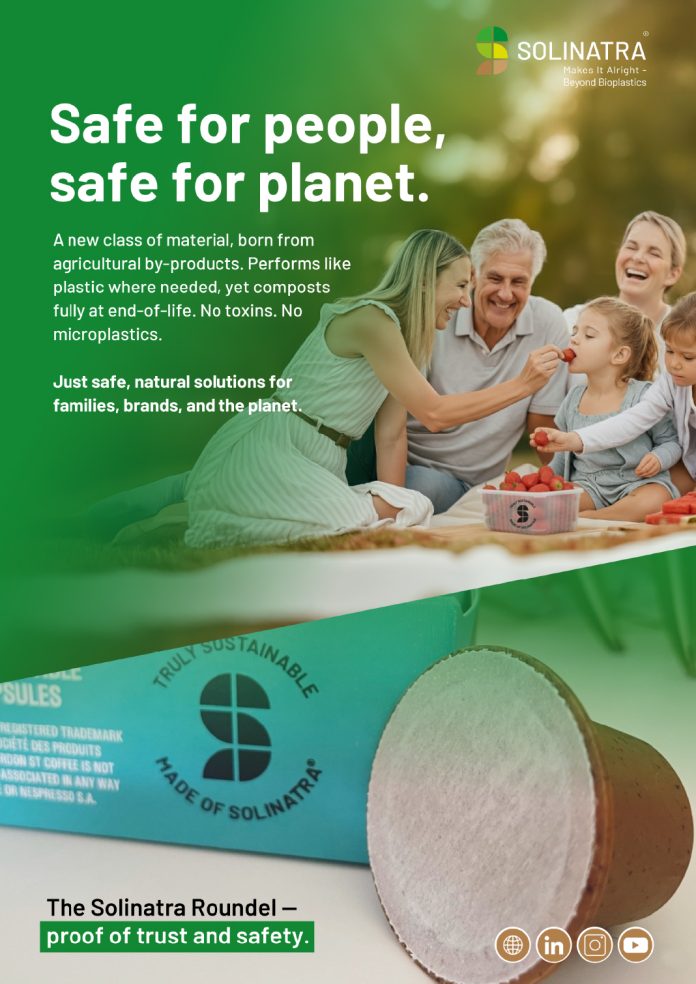 Solinatra's materials: Safe for people, safe for planet