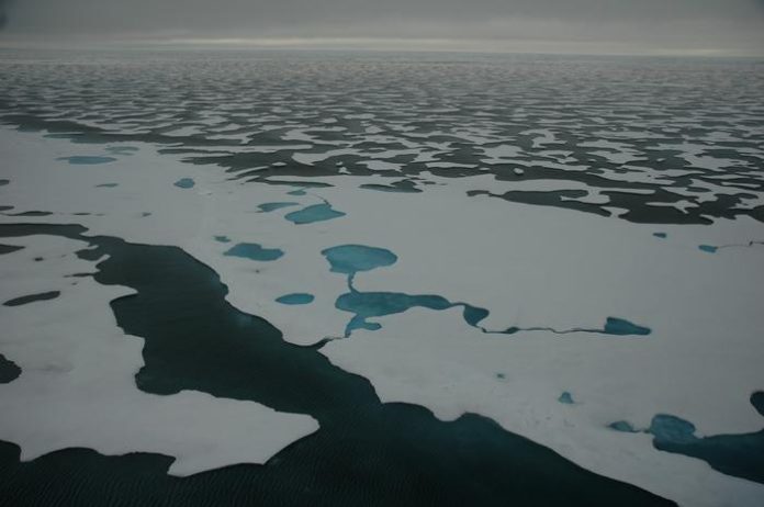 Space dust could be the key to monitoring Arctic sea ice changes