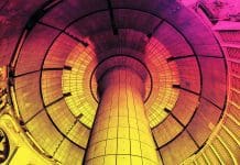 PPPL’s STELLAR-AI project fast-tracks fusion energy research with AI supercomputing A colorised photograph of the inside of NSTX-U. (Image credit: PPPL Communications Department)